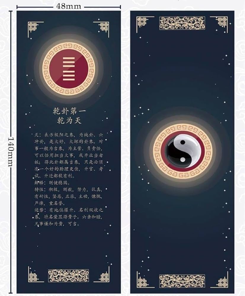 六十四卦速見表(キャンバス地) 易経禅カード　易占　易断　易学　五行易 Amazon.co.jp: 六十四卦速見表 キャンバス地 易経禅カード 易占
